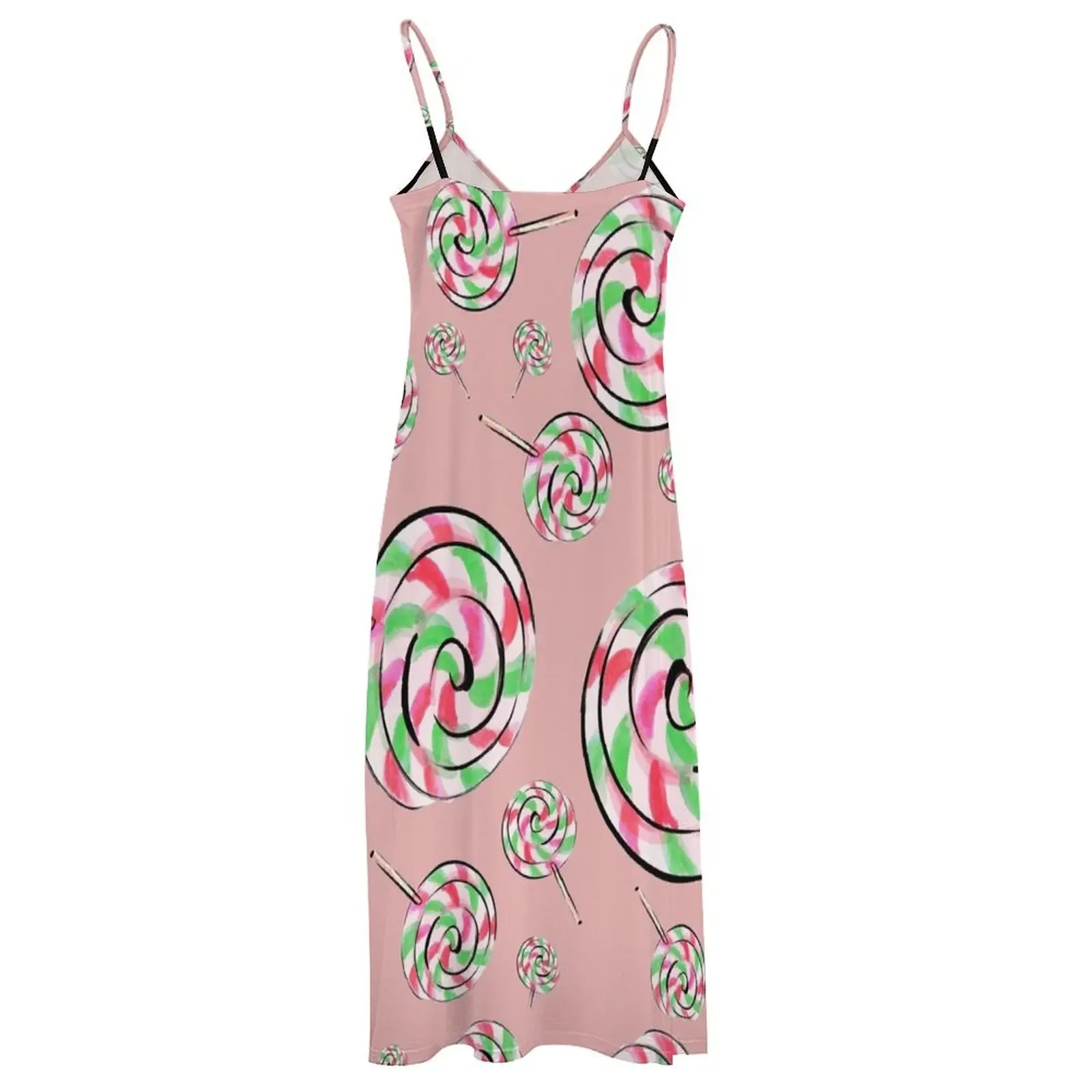 lolli pops Платье без рукавов Танцевальные платья Свободное женское платье