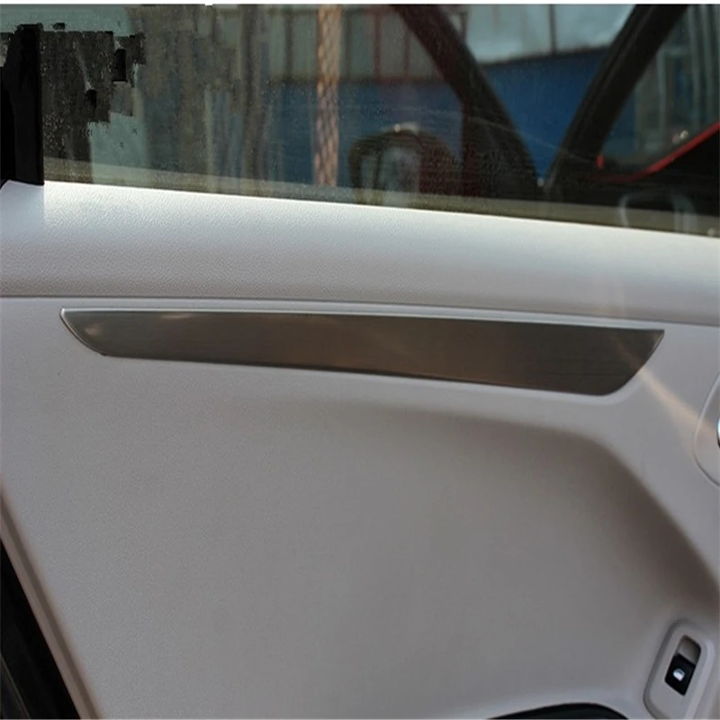 

WELKINRY For CITROEN Elysee C-Elysee 2013 2014 2015 2016 2017 2018 2019 2020 2021 inner door trim panel moulding trim 4pcs/set