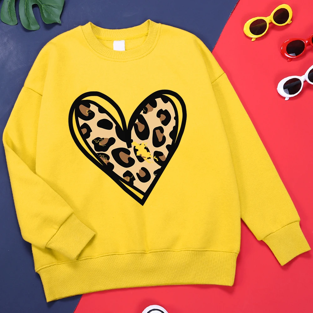 

Incomplete Leopard Print Heart Clothes Mens Comfortable Loose Tracksuit Outdoor Graphics Hoodie Vintage Designer Hoodies Male