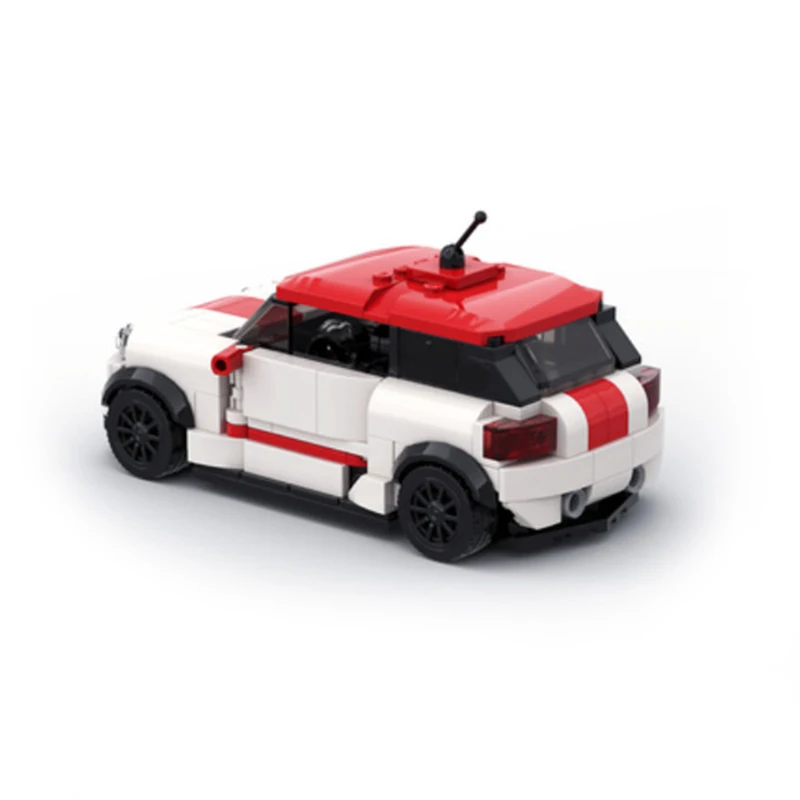 

Мини-автомобиль MOC 112755, строительные блоки, автомобили, кирпичи, Сборная модель, игрушки «сделай сам», подарки для детей, мальчиков и девочек