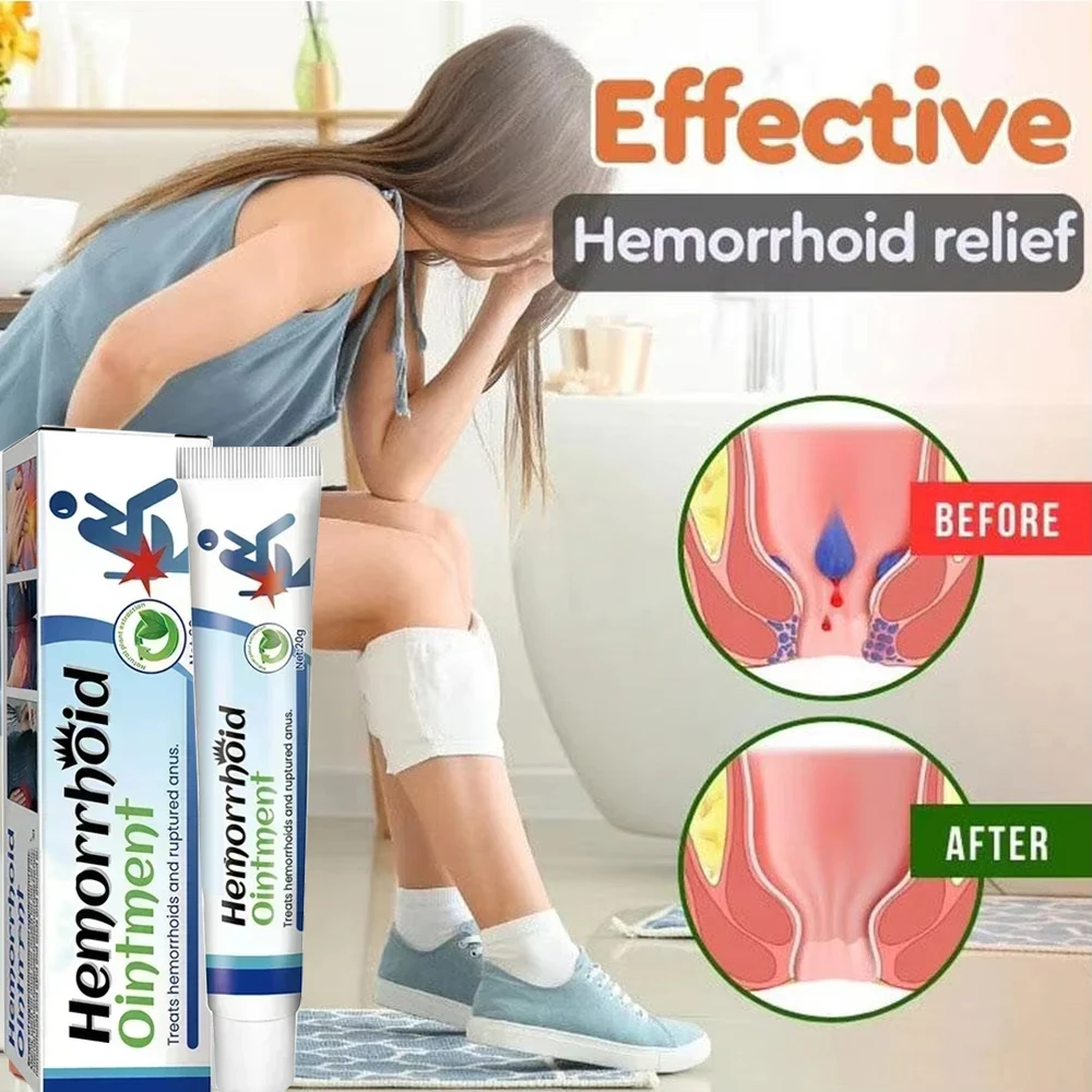 Крем для удаления геморроя внутренний натуральный экстракт трав облегчение