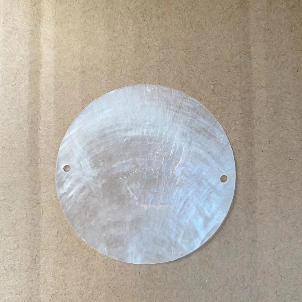 

Натуральные ракушки, круглые ломтики, 50 шт.