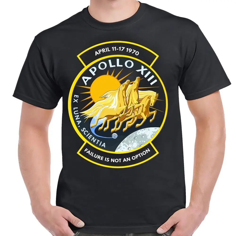 Футболка Apollo 13 из чистого хлопка с коротким рукавом