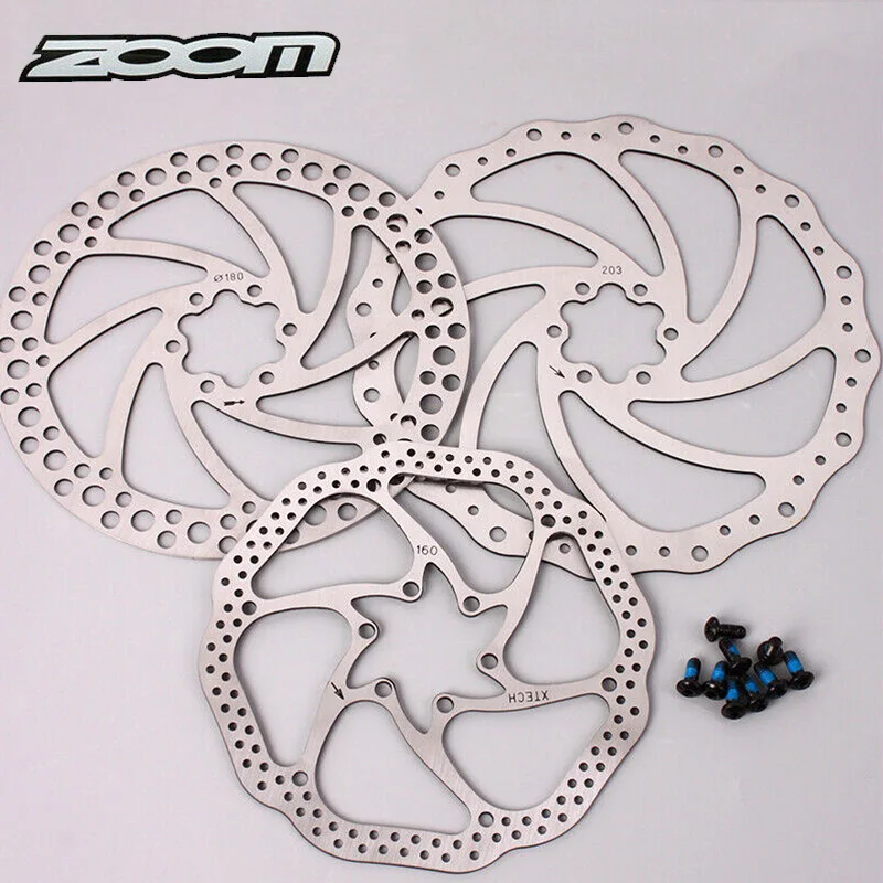 

2pc 140mm 160mm 180mm 203mm Disc Brake MTB Center Line Brake Rotors Mountain Bike Hydraulic Brake Rotors Bicycle Accessories