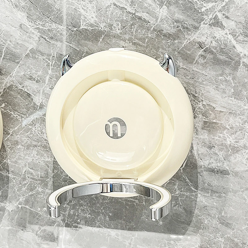 Универсальный держатель для фена без перфорации регулируемый настенный ленивых