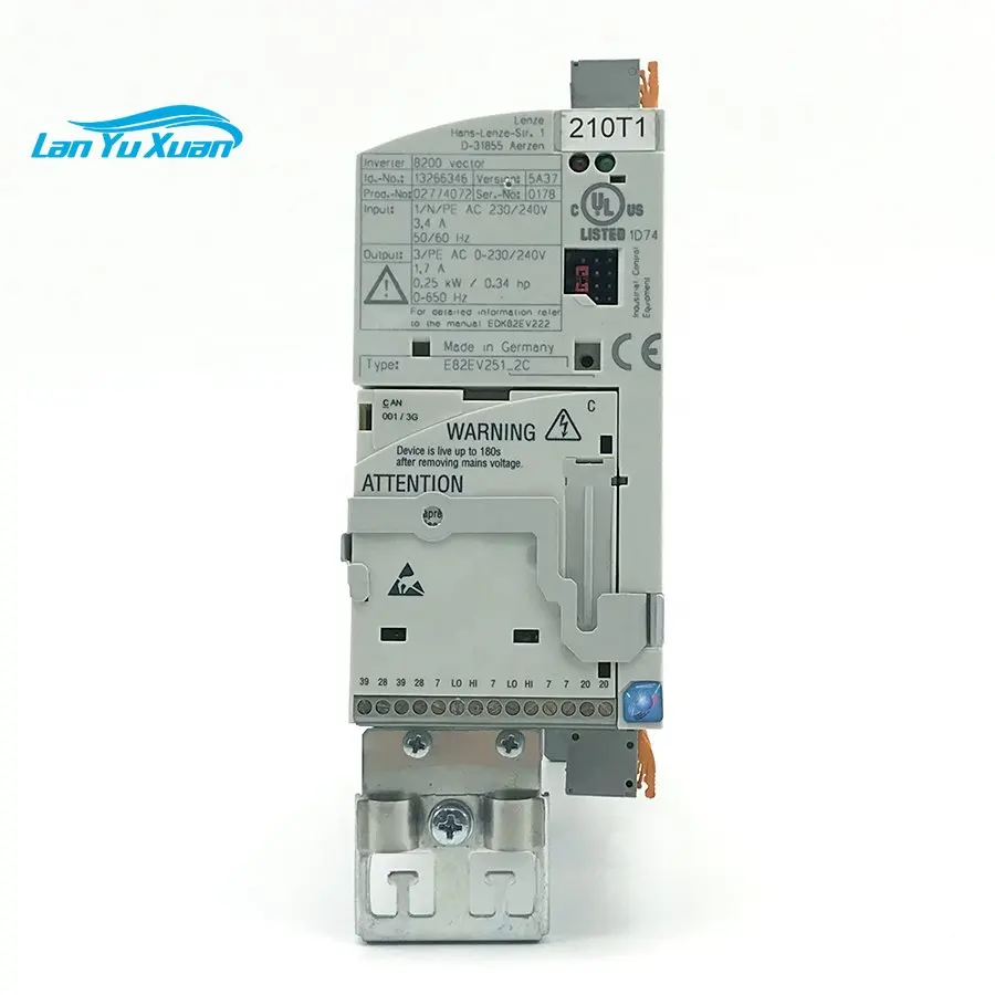 

Original new Lenze servo inverter drive E82EV251-2C cnc inverter unit module