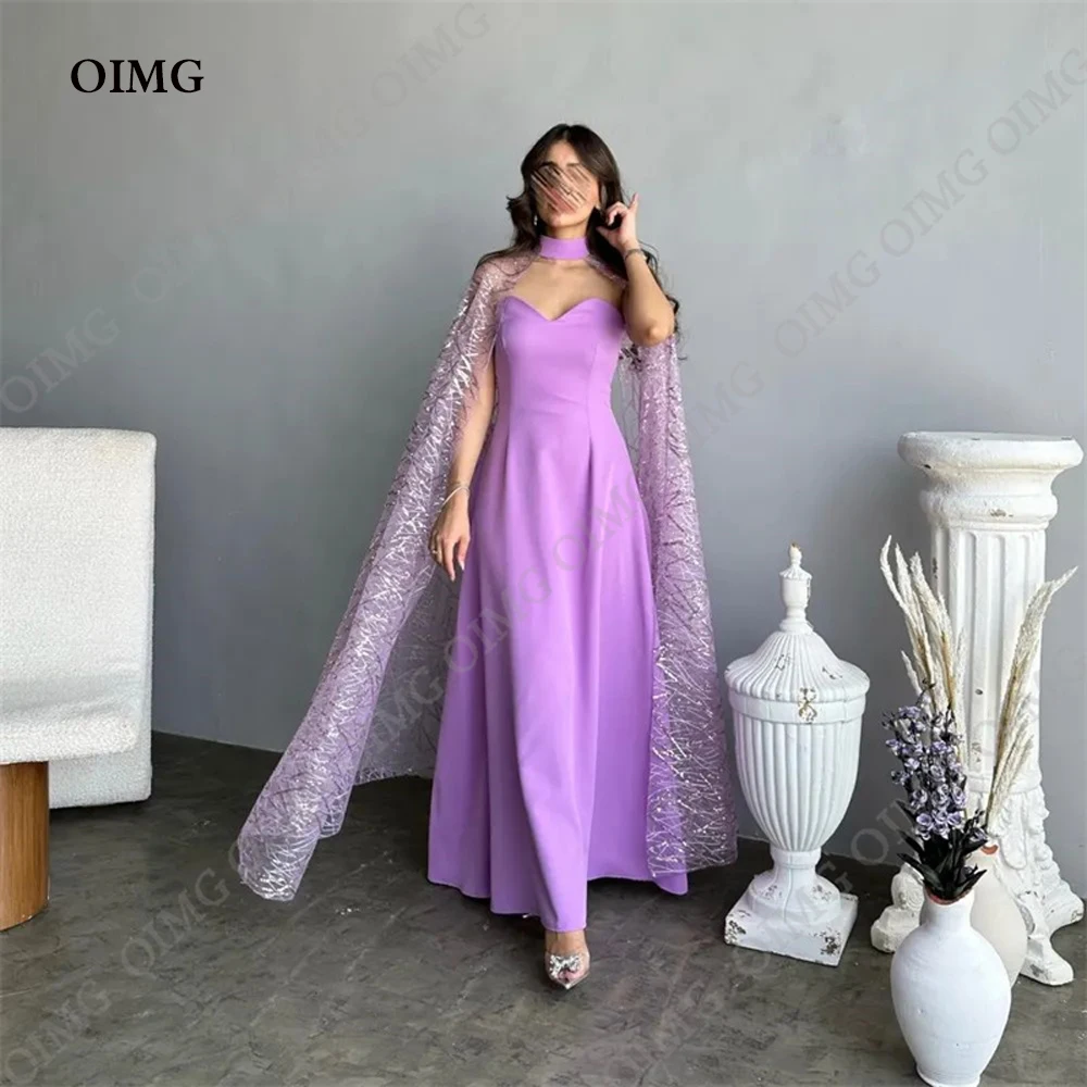 

Блестящее женское платье OIMG, блестящее женское платье с рукавами-накидками, вечернее женское платье, свадебные платья Дубая для выпускного вечера