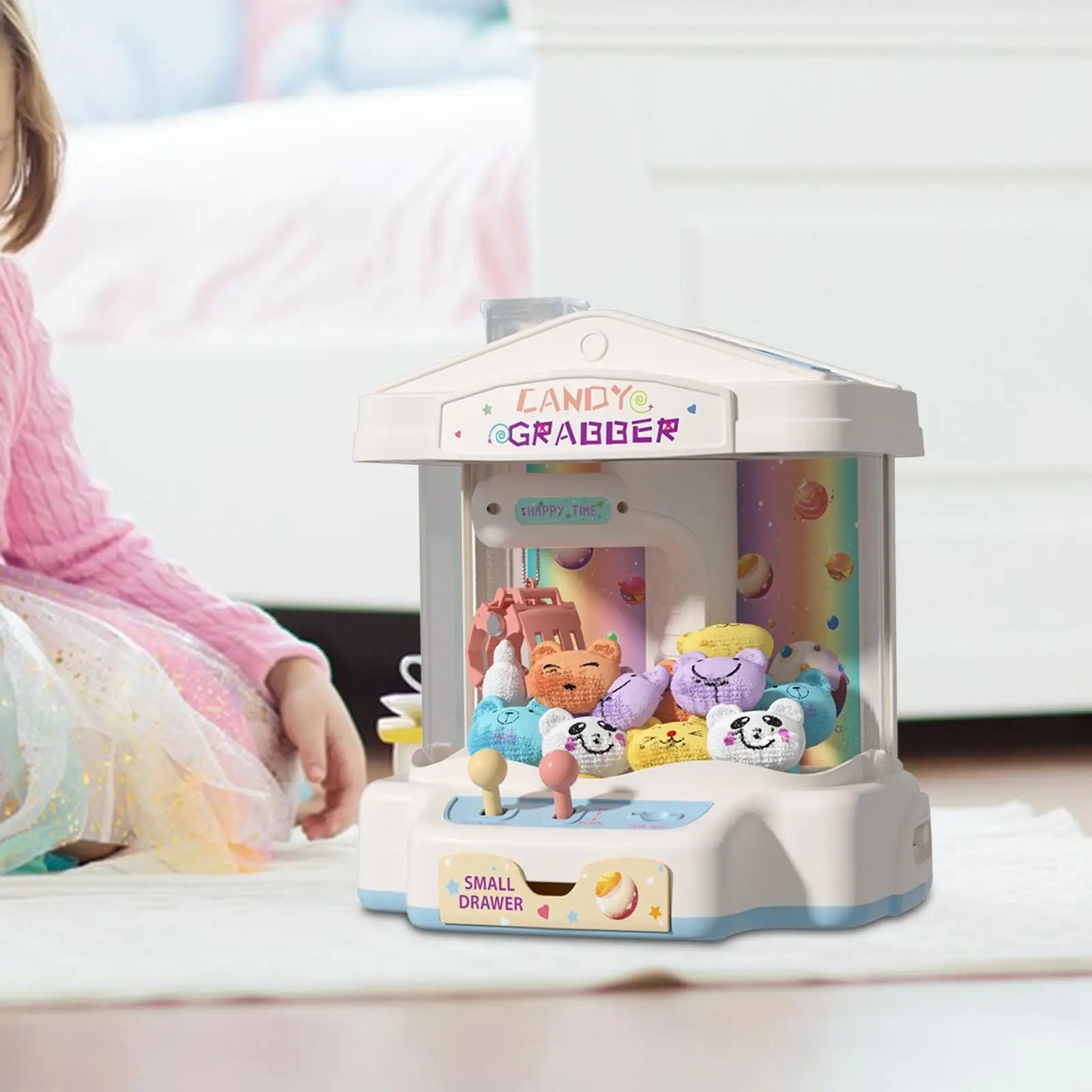 

Household Doll Machine Birthday Gifts Claw Machine for Living Room Home