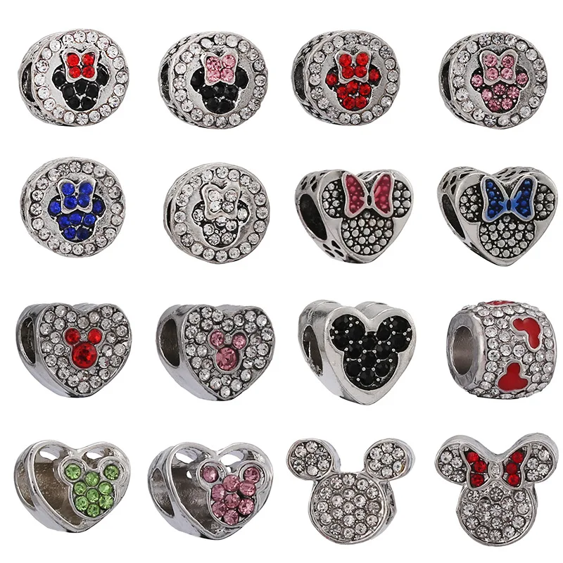 

Аксессуары для детских браслетов с Европейским Шармом «сделай сам», могут быть встроены в украшения Pandora