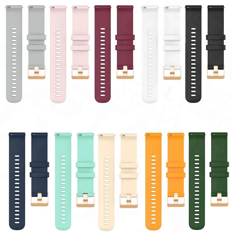 Cinturino Di Ricambio Per Cinturino Da 20Mm Cinturino Da Polso Per Smartwatch Sportivo In Silicone Per Suunto 3 Accessori Per Cinturino Intelligente F