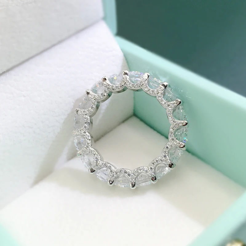 Knobspin 100% 925 пробы сверкающими серебристыми 18K позолоченный с высоким содержанием