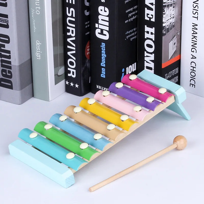 

Wooden 3D Toys Childhood Learning Kids Baby Colorful Wooden Blocks Educational Toy For Children Christmas Gift