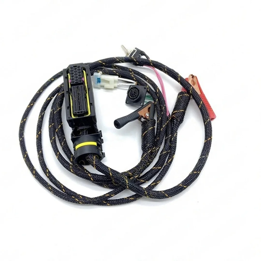 Фото Для Doosan DX260-9C 380-9C экскаватор EDC17CV41 компьютерная плата тест запуска двигателя кабель №2
