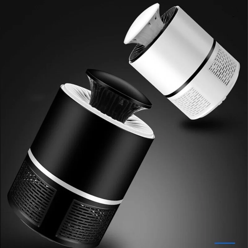 Светодиодная электрическая ловушка для комаров тихая насекомых с USB и защитой от