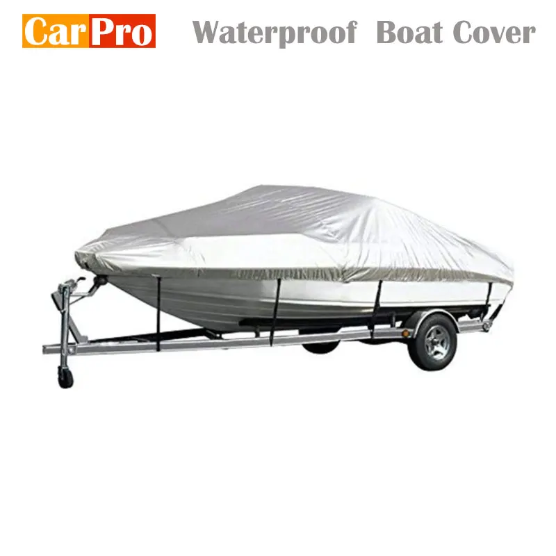 

CarPro Trailerable Mooring Boat Cover Heavy Duty Reflective Speedboat Waterproof Sunproof UV Protector