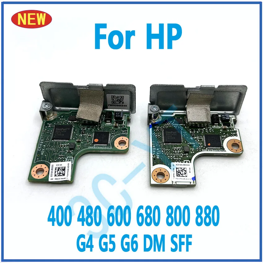 

1PCS New Laptop VGA HDMI Type C Board For HP 400 600 800 G3 G4 G5 DM SFF 906318-002 906321-001 Connectors