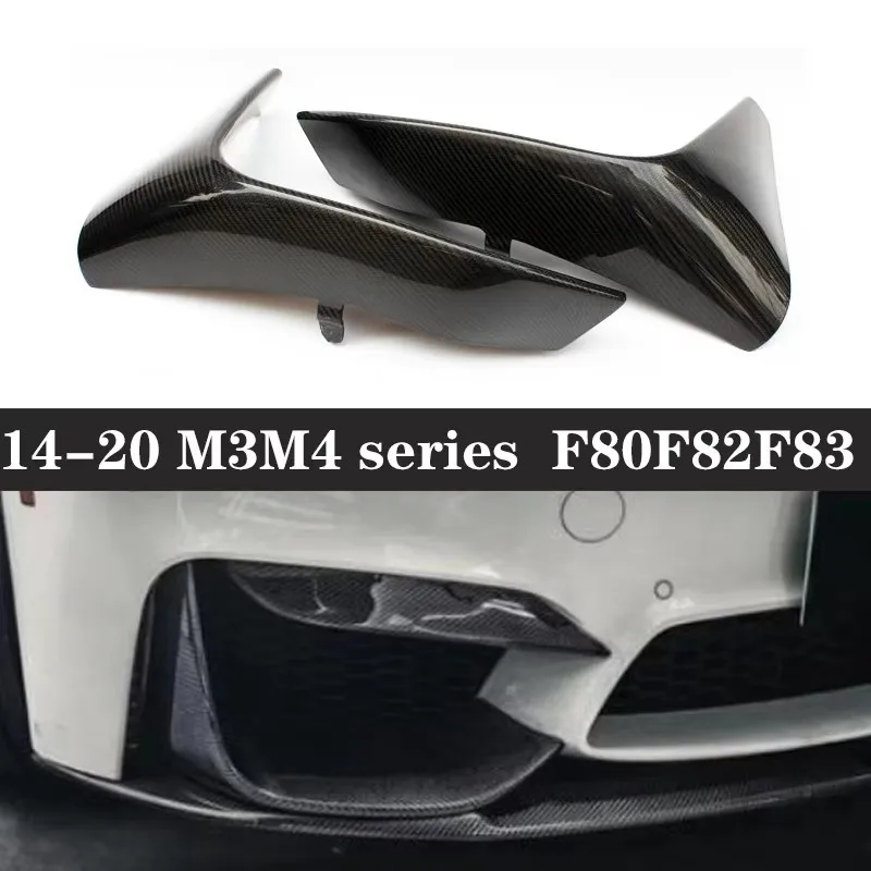 Для BMW M3 F80 M4 F82 F83 угловая обертка из углеродного волокна автомобильный бампер