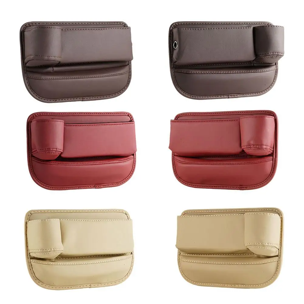 

Универсальный наполнитель для зазора на сиденье автомобиля с держателем для телефона, автомобильный чехол для внутреннего зазора из ПУ кож...