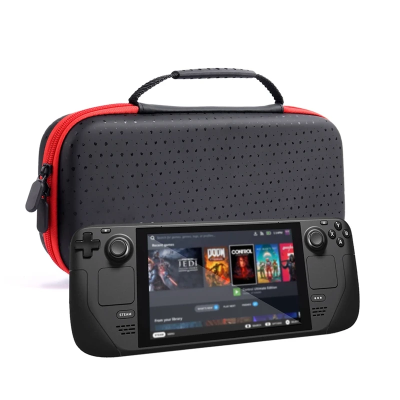 Hard Cover Carrying Case Shell Travel Storage Bag Compatible with Steam Deck Game Console Controller Bag Accessories
