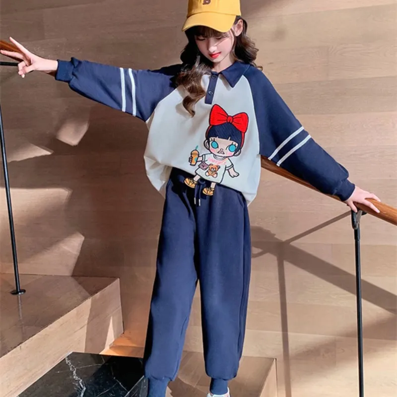 

2 шт./комплект, Детская Хлопковая спортивная униформа, на весну-осень