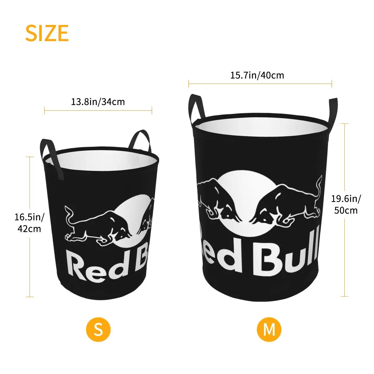 Изготовленная на заказ красная корзина для белья с двойным черепом большая