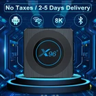 Приставка Смарт-ТВ X96 X4 Amlogic S905X4, Android 11,0, 8K, 4 + 64 ГБ, BT 4,1, 2,4 ГГц