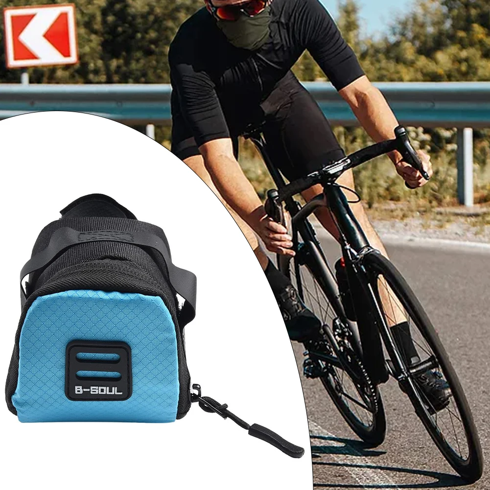 

Bicycle Folding Tail Bag Saddle Bag Tool Bag Cushion Bag Cycling Bike Bag Storage Seat Rear Tool Pouch Bag Outdoor Cycling