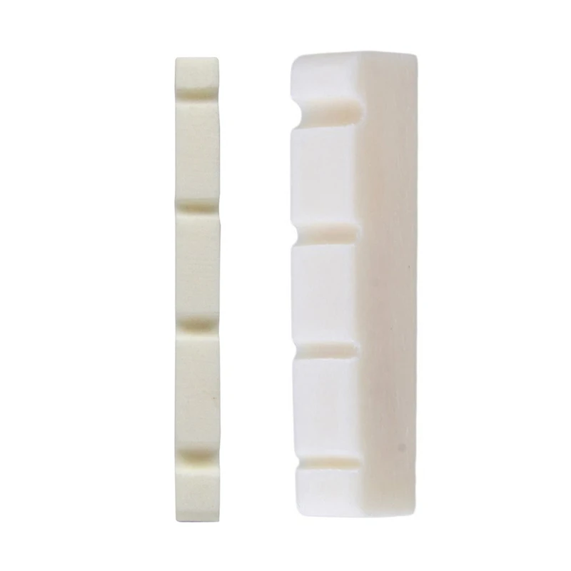 

Гайка для окуня, 4 сменные струны (38X6 мм, небеленая) и предварительно ПРОРЕЗАННАЯ, с плоским дном, для 4 струн