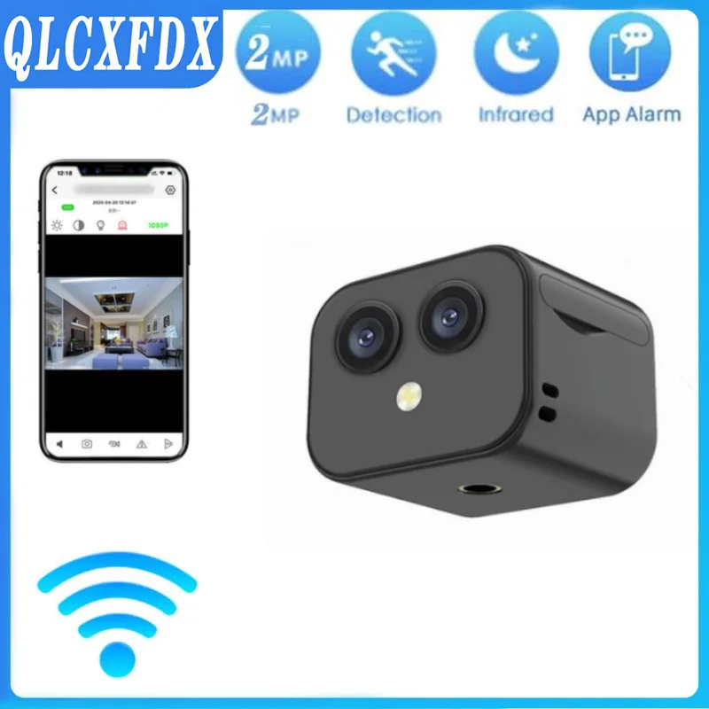 

D3 4K двухобъективная Wi-Fi камера 170 широкоугольная Спортивная миниатюрная камера ночного видения домашний мониторинг Автомобильный регистра...