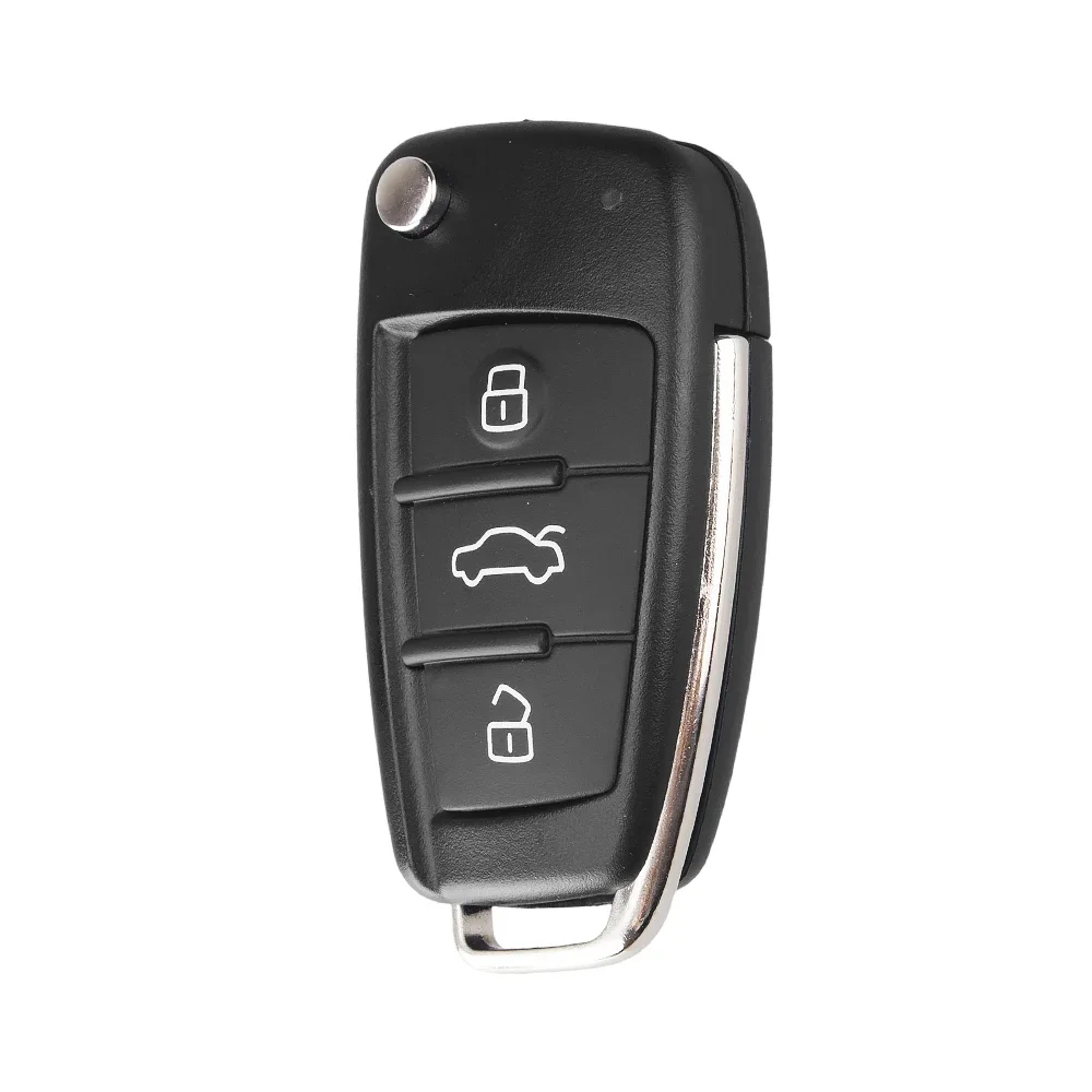 

KEYYOU для Audi TT Q3 A8 A6 c5 c6 A4 b6 b7 A3 складной корпус ключа автомобиля 3 кнопки HU66 пустой авто чехол