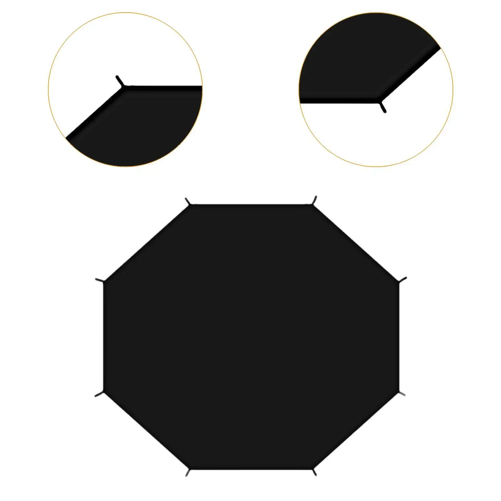 Чехол для батута навес батутов 16 футов 8 полюсов простой в установке устойчивый к