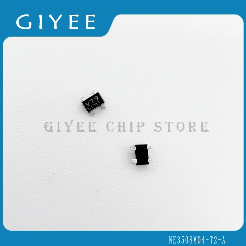 

5PCS NE3508M04-T2-A NE3508M04 SOT-343 Marking V79 FET RF 4V 14dB 2GHZ SOT-343F