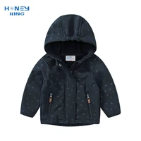 honeyking children jackets autumn spring kids outerwear coats waterproof cartoon fleece jackets for boys baby boys windbreaker