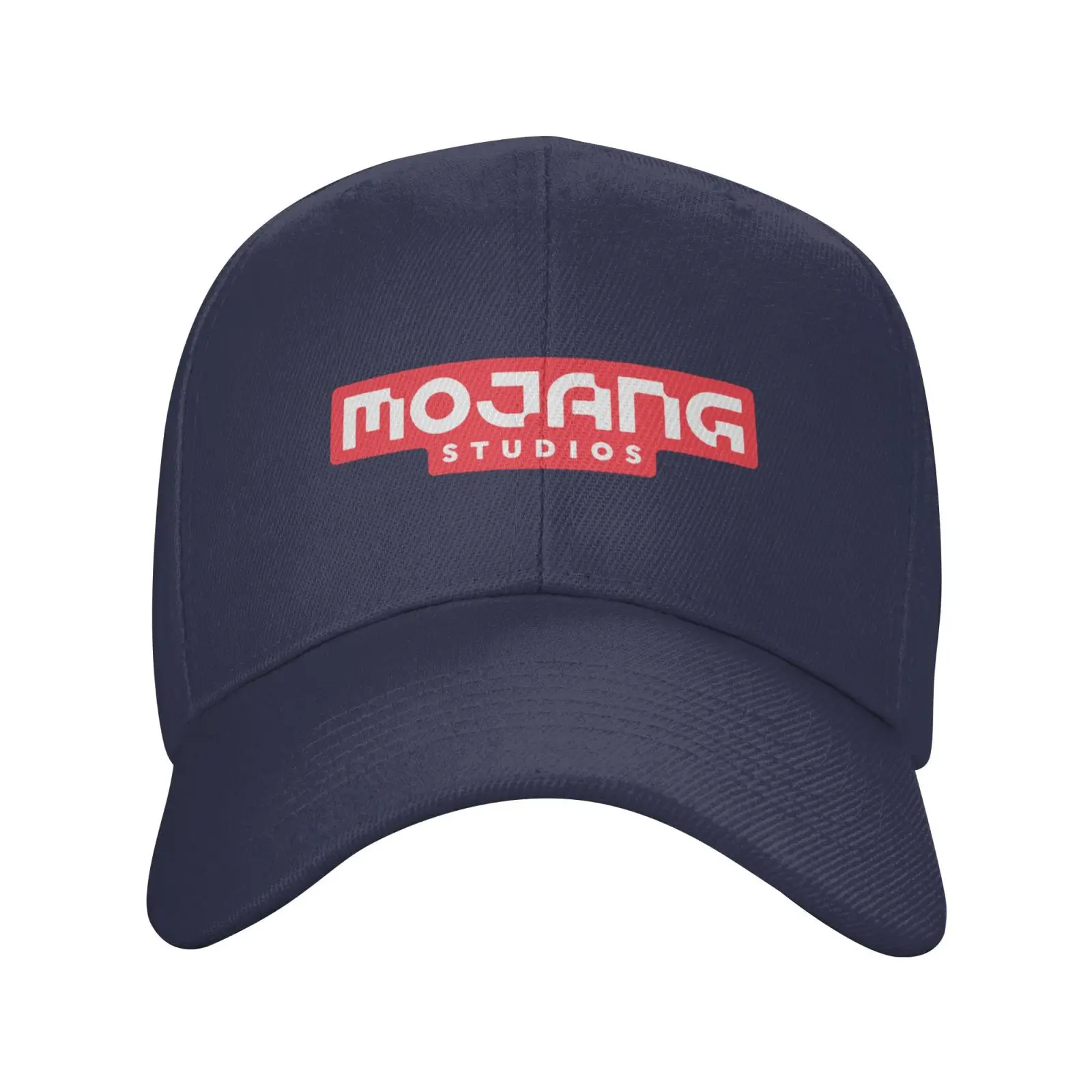 

Модная качественная джинсовая бейсболка с логотипом Mojang
