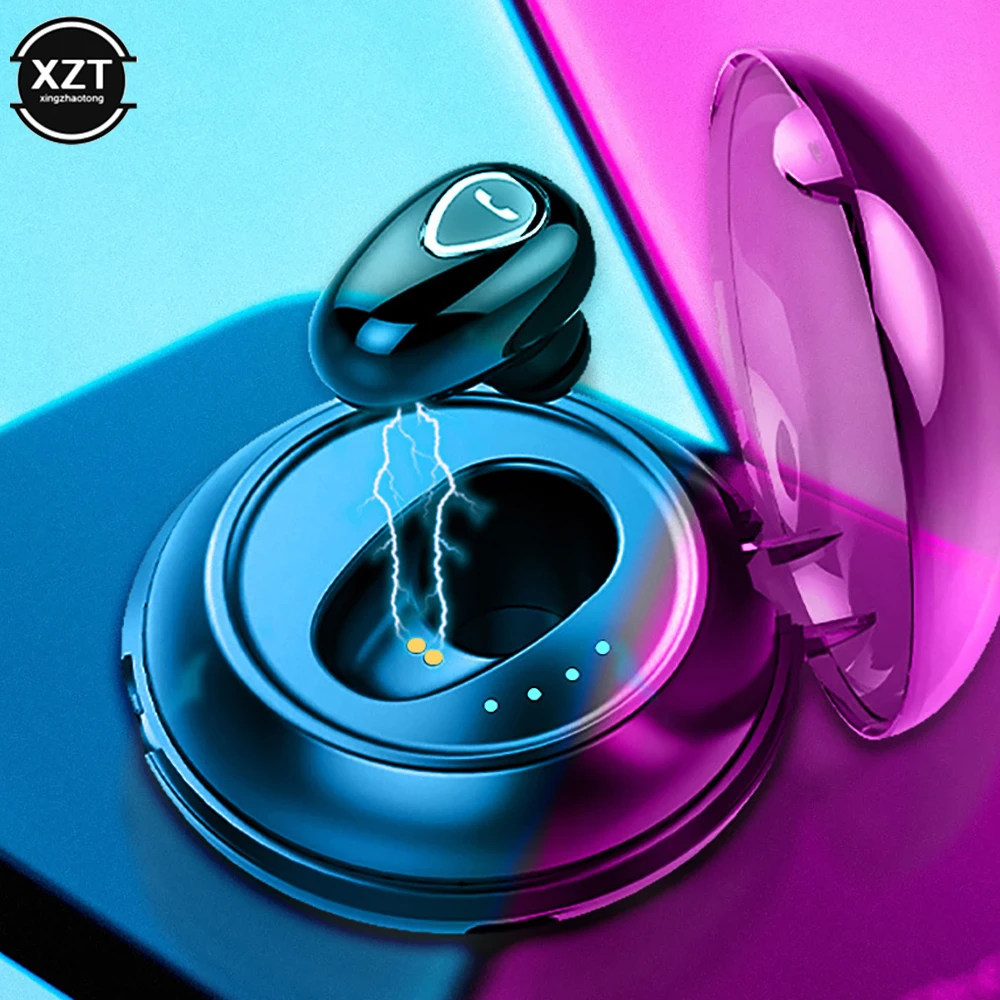 Новая беспроводная гарнитура YX06 с зарядным отсеком, наушники, мини спортивные стереонаушники-вкладыши с микрофоном, гарнитура для режима «свободные руки» YX01