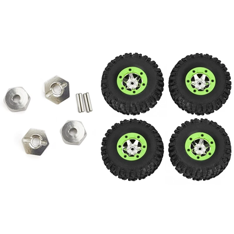 

Combiner Wheel Hub Hex Adapter For MN86 1/12 RC Car With 4Pcs Left And Right Wheel Tyre For Wltoys 12428 1/12 RC Car