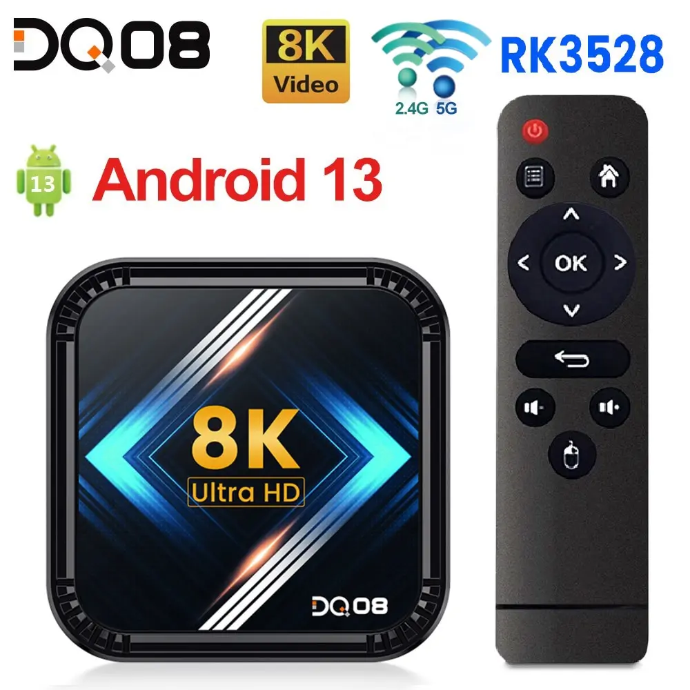 Android 13 Quad Core Cortex A53 Support 8k Video 4k Hdr10+ D