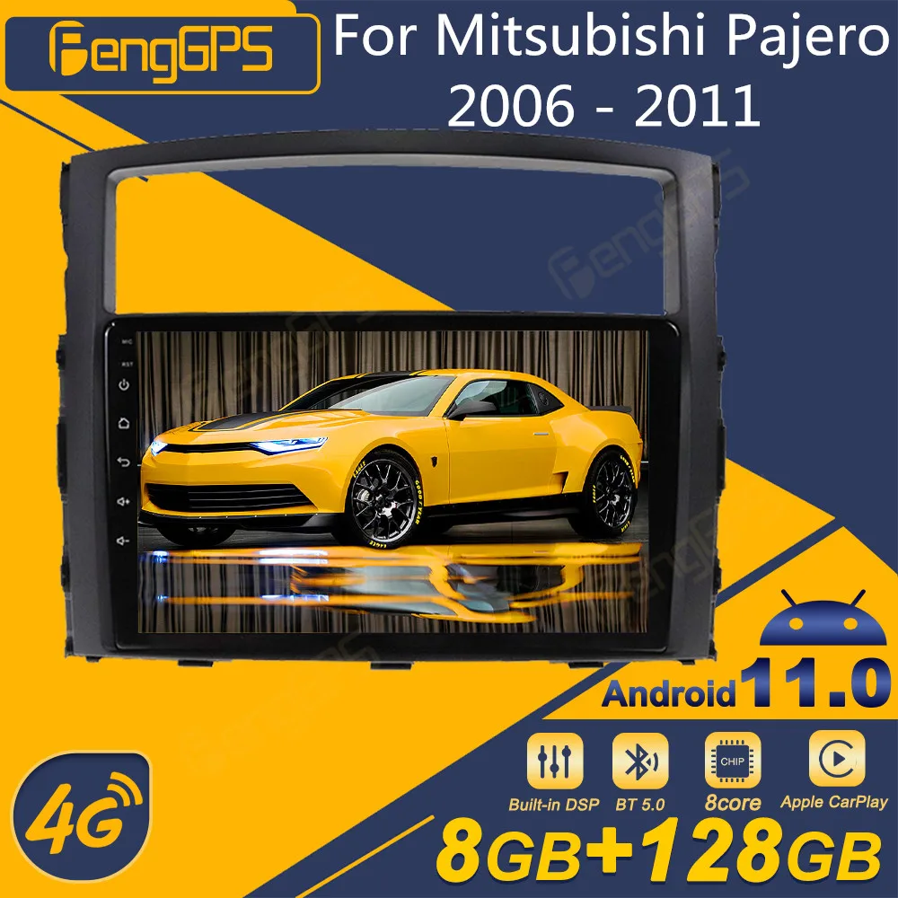 

For Mitsubishi Pajero 4 V97 V93 2006 - 2012 Android Car Radio 2Din Stereo Receiver Autoradio Multimedia Player GPS Navi Unit