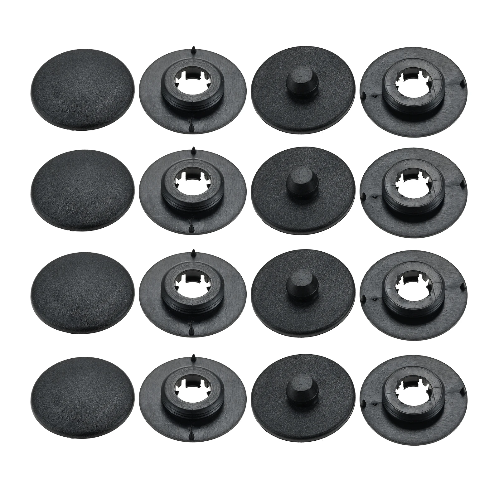 

16 шт., противоскользящие фиксирующие ручки для автомобильного коврика, двухслойные фиксированные зажимы, универсальные крепежные зажимы для GM, фиксатор пряжки, автомобильные аксессуары