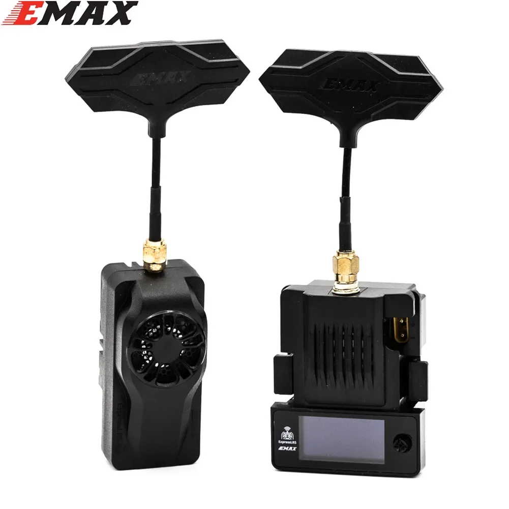 EMAX Aeris Link ExpressLRS ELRS Micro TX модуль 2 4G 915 МГц с OLED-экраном и охлаждающим вентилятором