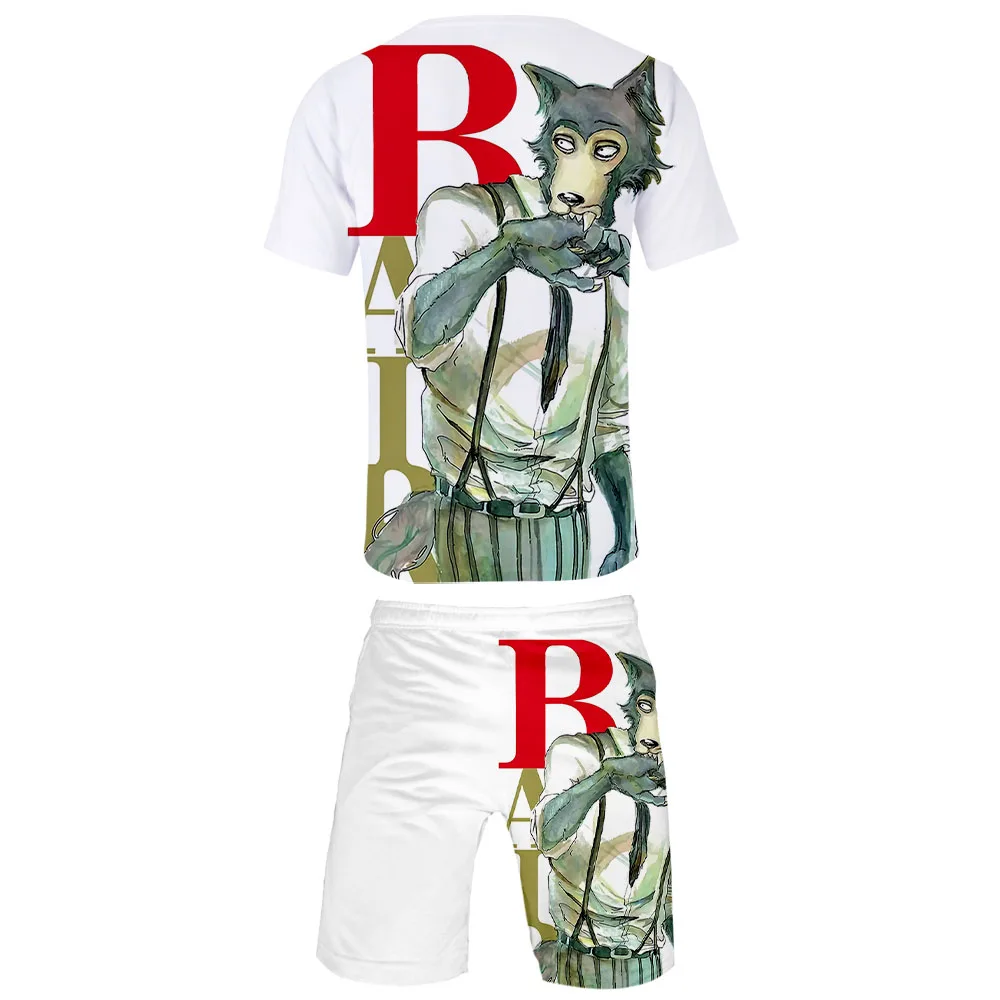 

2022 New Spring and Autumn Men's and Women's Trend Fashion Short-sleeved Suit Shirt 3D Printing Round Neck Casual Sports T-shirt