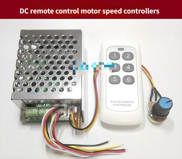 

Беспроводной дистанционного Управление контроллер скорости двигателя постоянного тока Управление; 12V24V36V48V 10A положительный и отрицательный предел Modbus