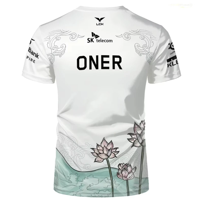 Фото New T1 E-Sports Club Faker Special Limited Edition League Of Legends T1 Trendy 3D T-shirt Gaming Sports Unisex Tops Men Clothing №5