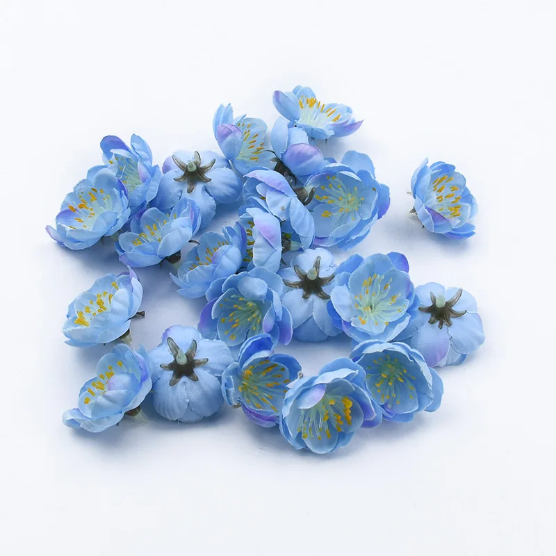 Искусственные цветы из шелка, вишни, 20/40 шт.