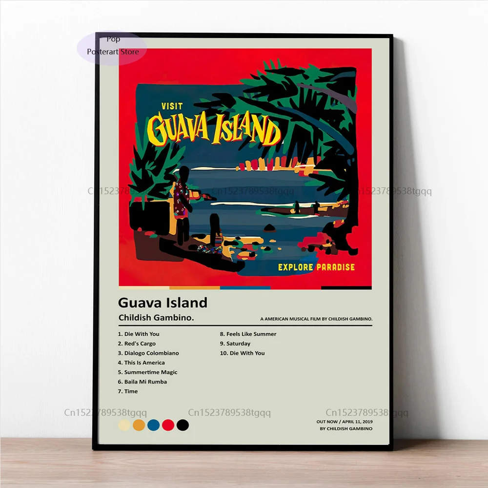 GX574 новый детский игровой список гуава альбом плакаты печать на холсте картина