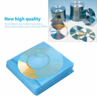 100pcs cd dvd double sided cover storage case pp bag sleeve envelope provide storage protection for your cd dvd