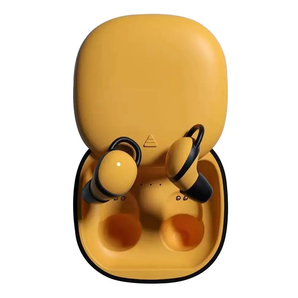 

Noise Canceling Bluetooth Headphones Mini Invisible Headphones Mic With Earbuds In-Ear Bluetooth Earbuds Headphones Sleepin W0U0