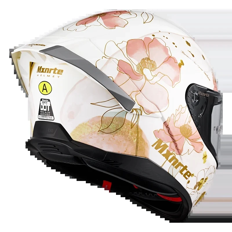 Оригинальный шлем Mxnrte Lotus Pond для мужчин и женщин анфас мотоциклетный внедорожный
