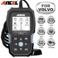 ANCEL VOD700 OBD2 Scanner All System Diagnostic Tool Automotive Scanner Car Tools Check Engine EPB SRS TPMS DPF Reset for Volvo
