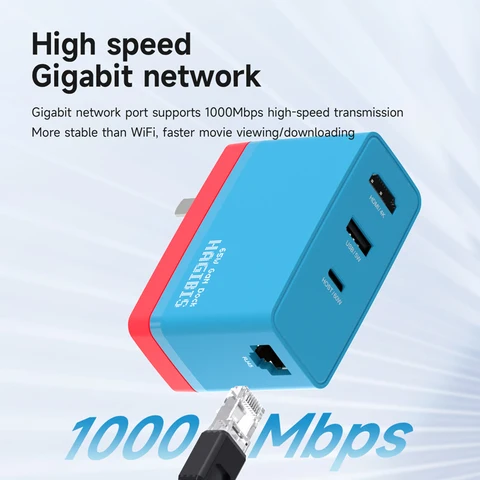 Hagibis Switch Портативная док-станция 65W